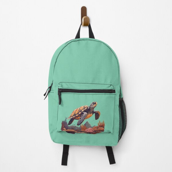 Item preview, Vintage South Carolina Sea Turtle Illustration | Coastal Nature Art designed and sold by InkedBeasts.