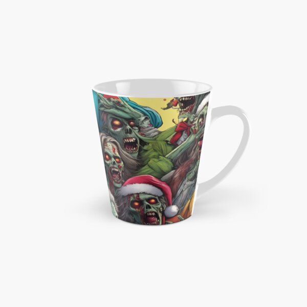 Item preview, Zombies celebrate Santa Claus, xmas, scary designed and sold by Mauswohn.