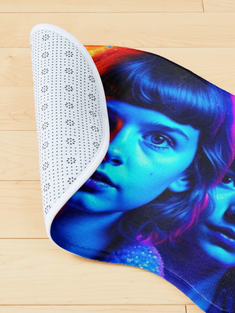 Thumbnail 4 of 5, Pet Mat, Adventures Unveiled: Kids of Mystery and Friendship, Inspired by Stranger Things designed and sold by MiggysArtHaven.