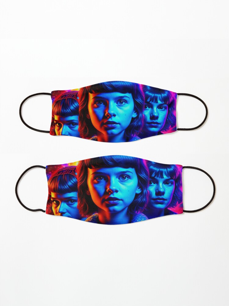 Thumbnail 3 of 5, Mask, Adventures Unveiled: Kids of Mystery and Friendship, Inspired by Stranger Things designed and sold by MiggysArtHaven.