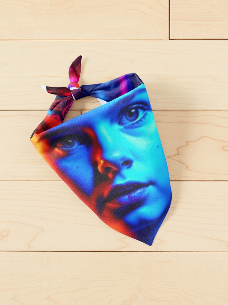 Thumbnail 2 of 6, Pet Bandana, Adventures Unveiled: Kids of Mystery and Friendship, Inspired by Stranger Things designed and sold by MiggysArtHaven.
