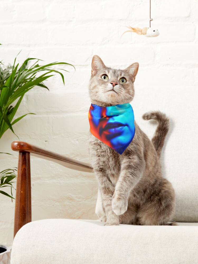 Thumbnail 3 of 6, Pet Bandana, Adventures Unveiled: Kids of Mystery and Friendship, Inspired by Stranger Things designed and sold by MiggysArtHaven.