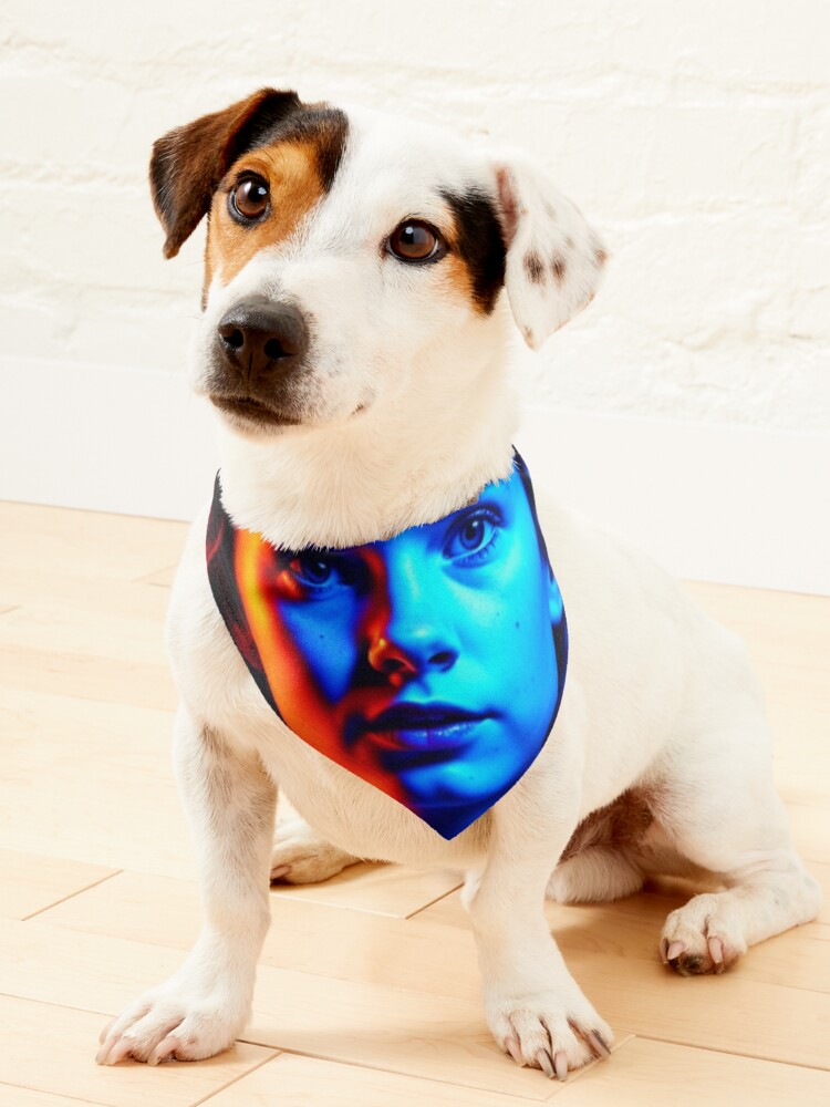 Thumbnail 1 of 6, Pet Bandana, Adventures Unveiled: Kids of Mystery and Friendship, Inspired by Stranger Things designed and sold by MiggysArtHaven.