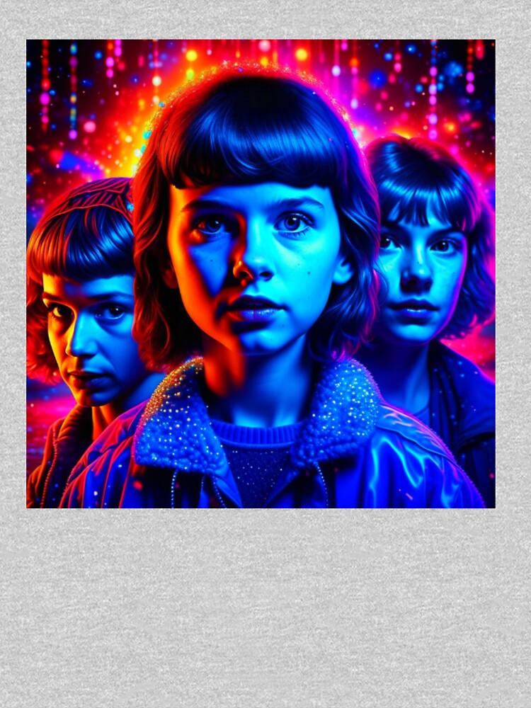 Thumbnail 5 of 5, Toddler Pullover Hoodie, Adventures Unveiled: Kids of Mystery and Friendship, Inspired by Stranger Things designed and sold by MiggysArtHaven.