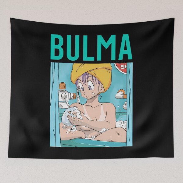 Item preview, Bulma Taking a Bath  	 designed and sold by cherronmarilou.