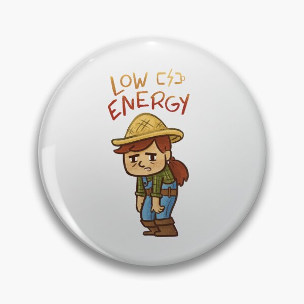 Item preview, Stardew Valley - Low Energy designed and sold by keepo.