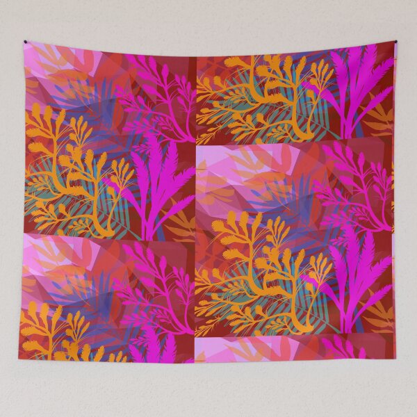 Item preview, Jungle Jam Reds designed and sold by Robin Swaby.