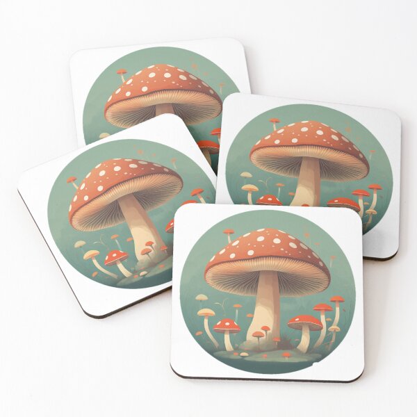 Item preview, Aesthetic Mushroom designed and sold by MyStickersStore.