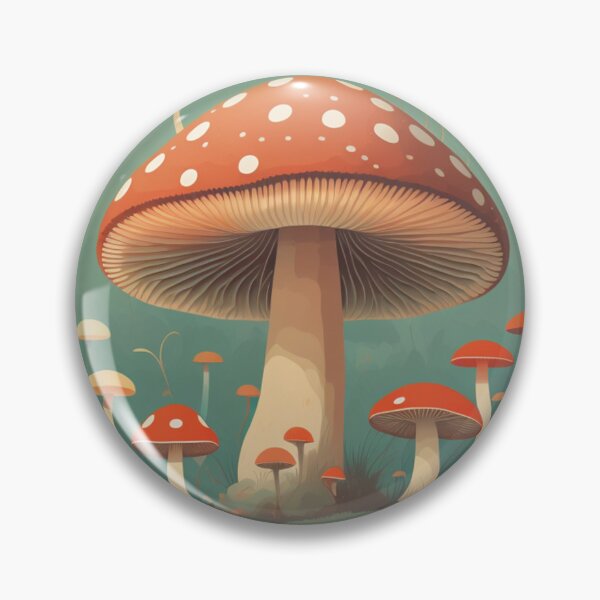 Item preview, Aesthetic Mushroom designed and sold by MyStickersStore.