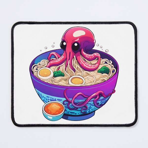 Item preview, There's a Squid in my Ramen! designed and sold by RandomJunction.