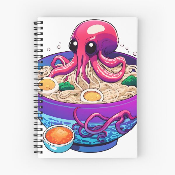 Item preview, There's a Squid in my Ramen! designed and sold by RandomJunction.