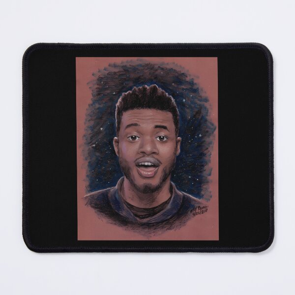 Item preview, Kevin Olusola with Stars designed and sold by ArtStorePuddle.