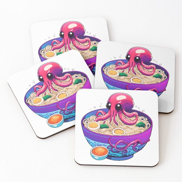 Item preview, There's a Squid in my Ramen! designed and sold by RandomJunction.