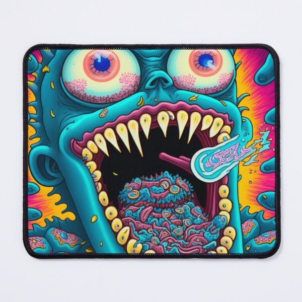 Item preview, Nightmare Incarnate: The Terrifying Visage of the Multi-Eyed Bloody Monster designed and sold by JosephFinleyoe.