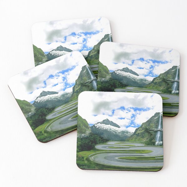 Item preview, Waves form of road  designed and sold by Red bubble Artist.