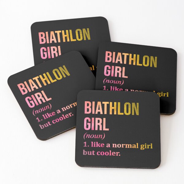 Item preview, Biathlon Girl Definition in Watercolor designed and sold by XCIV.