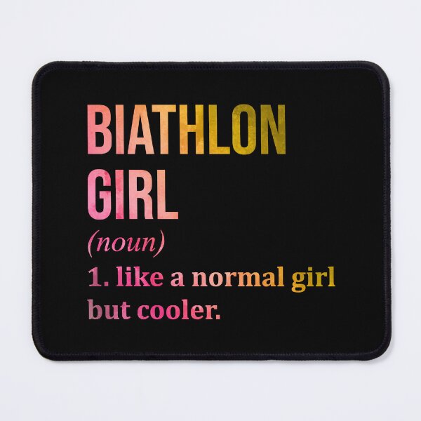 Item preview, Biathlon Girl Definition in Watercolor designed and sold by XCIV.