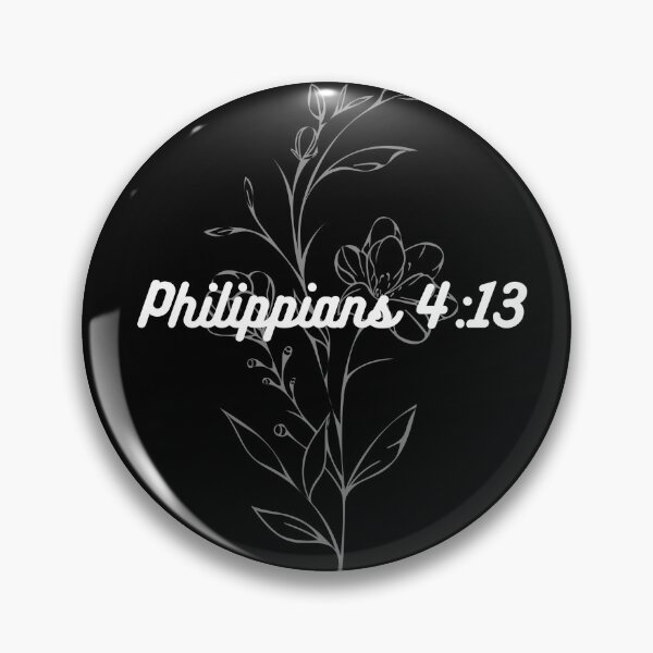 Item preview, Philippians 4:13 designed and sold by FeatherProject.
