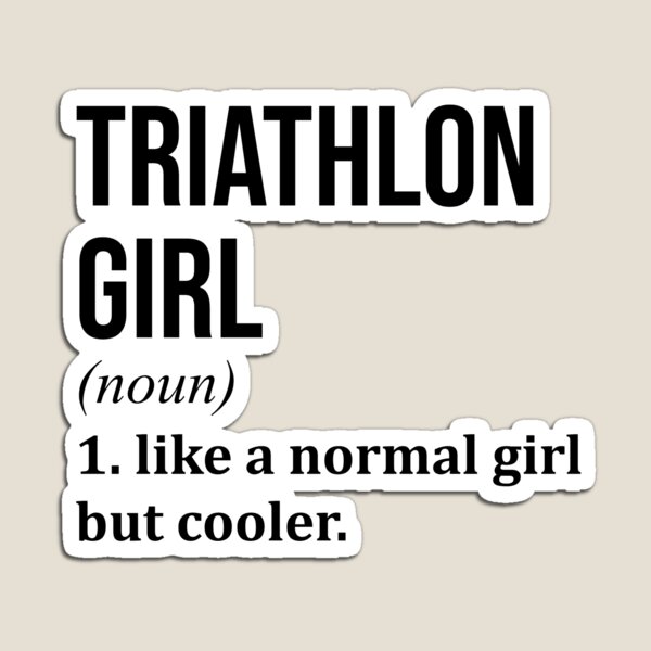 Item preview, Triathlon Girl Definition designed and sold by XCIV.