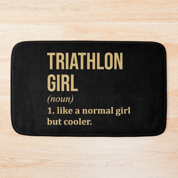Artikelvorschau, Triathlon-Mädchen-Definition in Gold entworfen und verkauft von XCIV.