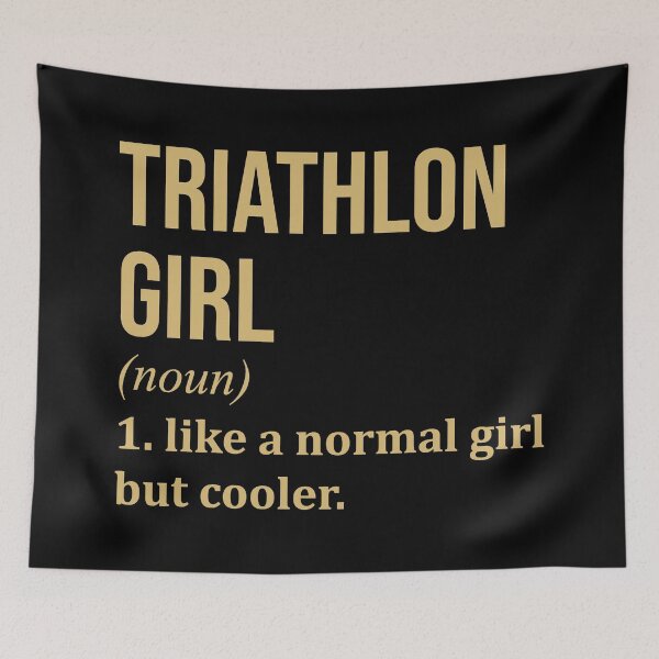 Item preview, Triathlon Girl Definition in Gold designed and sold by XCIV.