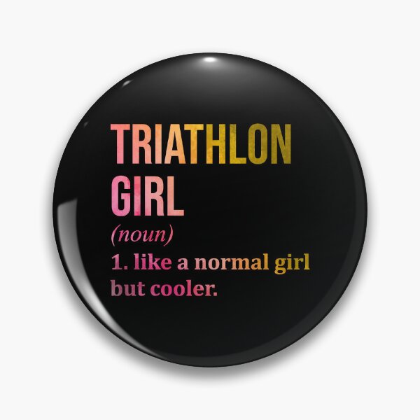 Item preview, Triathlon Girl Definition in Watercolor designed and sold by XCIV.