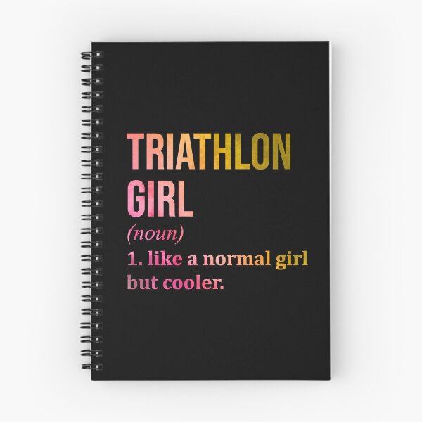 Item preview, Triathlon Girl Definition in Watercolor designed and sold by XCIV.