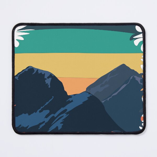 Item preview, Shredded Retro Mountains designed and sold by CosioInc.