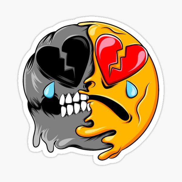 Skull Heart Eyes - Graphix Mafia