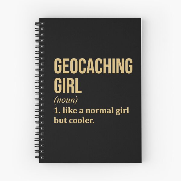 Item preview, Geocaching Girl Definition in Gold designed and sold by XCIV.