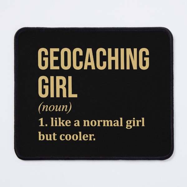 Item preview, Geocaching Girl Definition in Gold designed and sold by XCIV.