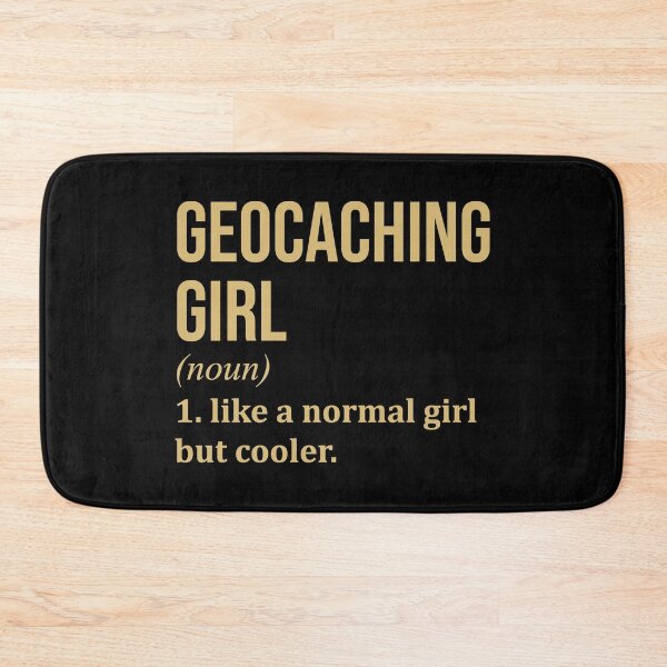 Item preview, Geocaching Girl Definition in Gold designed and sold by XCIV.