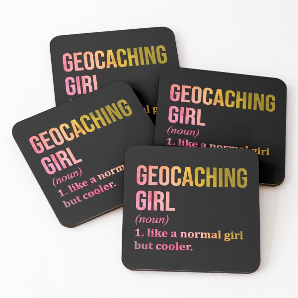 Item preview, Geocaching Girl Definition in Watercolor designed and sold by XCIV.