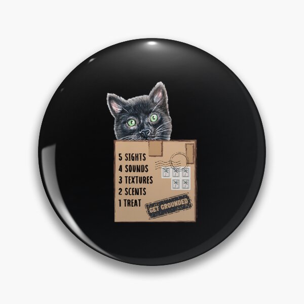 Item preview, Cat in a Box Collection. Wise Cat reminder when feelings are overwhelming	 designed and sold by byfqpxnwlgv44.
