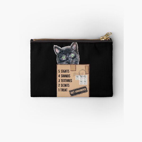Item preview, Cat in a Box Collection. Wise Cat reminder when feelings are overwhelming	 designed and sold by byfqpxnwlgv44.
