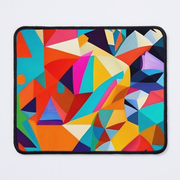 Item preview, Geometric Kaleidoscope - Colorful Abstract Artistry with Geometric Patterns designed and sold by Freak-Scene.