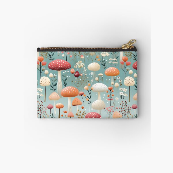 Item preview, Dreamy Fairytale Mushroom Forest Pattern designed and sold by Hibiskusmond.