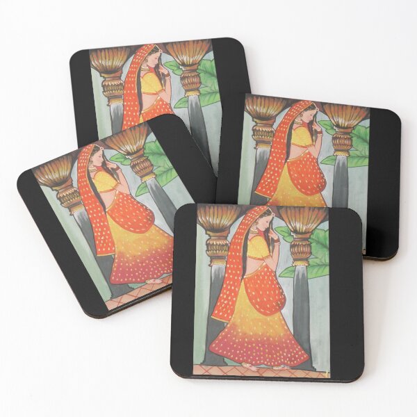 Item preview, Indian Ethnic woman designed and sold by Red bubble Artist.
