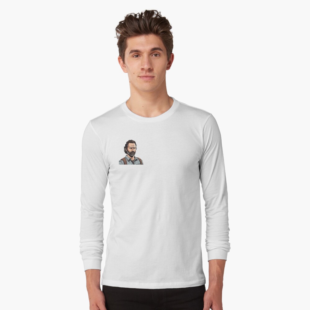 Official badly drawn rick grimes walking dead shirt, hoodie, sweater, long  sleeve and tank top