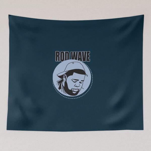Item preview, rod wave blue  designed and sold by OanVBstudios.