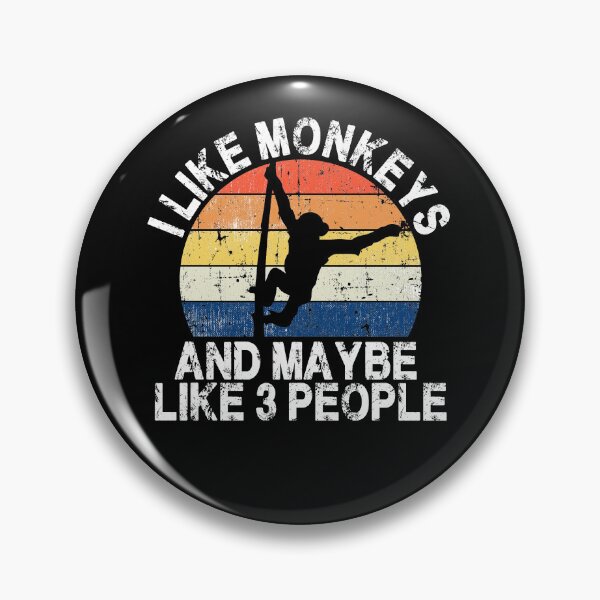 Item preview, I Like Monkeys designed and sold by TEERIFIX.