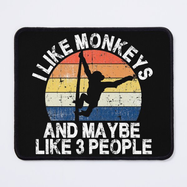 Item preview, I Like Monkeys designed and sold by TEERIFIX.