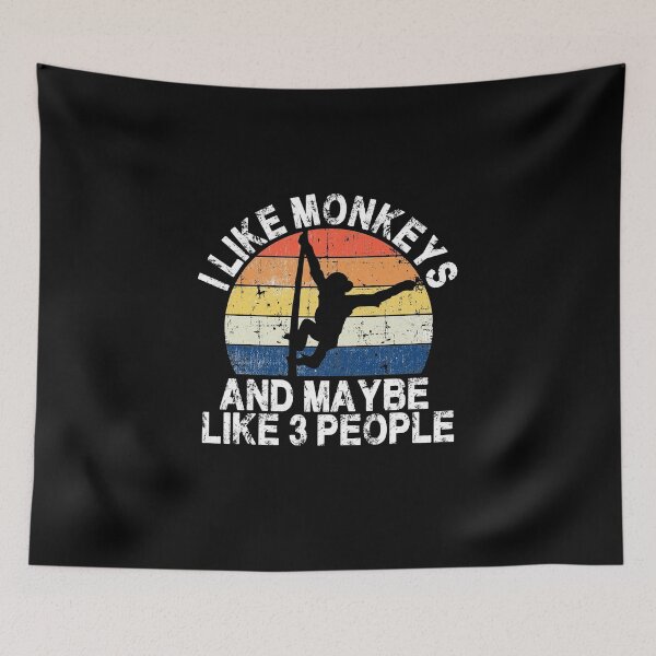 Item preview, I Like Monkeys designed and sold by TEERIFIX.