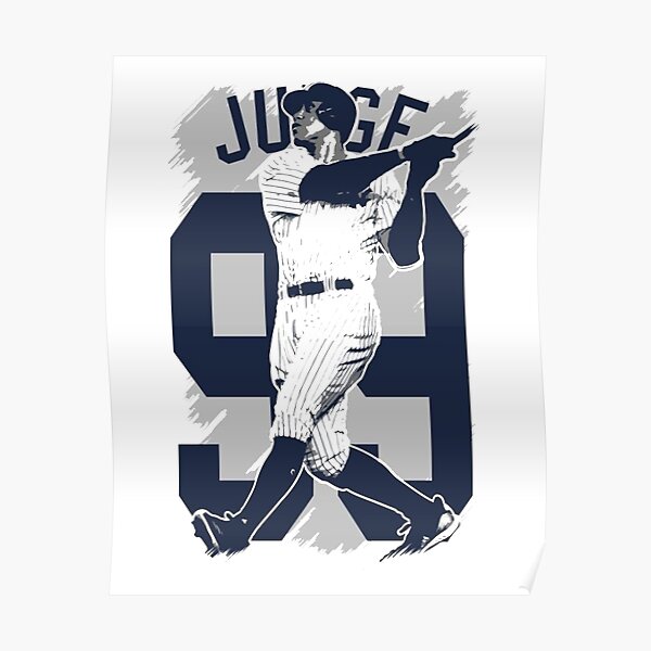 Aaron Judge Poster New York Yankees Poster Canvas Print 