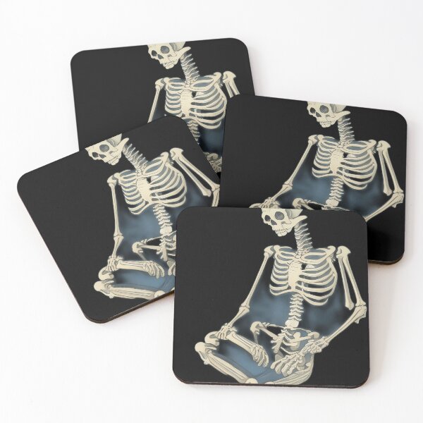 Item preview, Elegy in Ukiyo-e - Solitary Skeleton Embraces Japanese Artistry designed and sold by Freak-Scene.