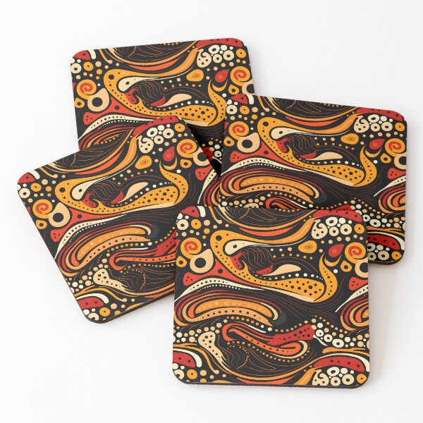 Item preview, Aboriginal pattern designed and sold by FK-UK.