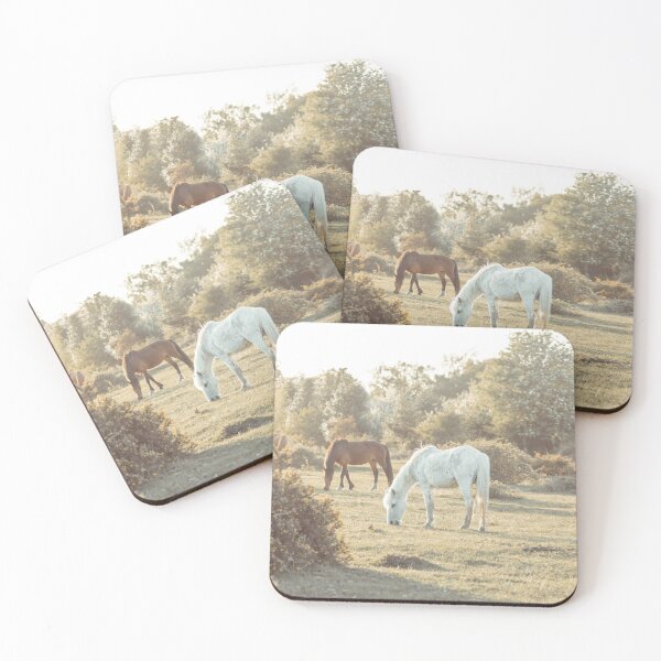 Item preview, Grazing Horses designed and sold by assaf.