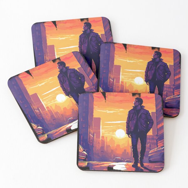 Item preview, Sunrise in the Streets: Embracing the Urban Horizon designed and sold by DarcoDesigns.