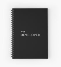 Web Developer Spiral Notebook
