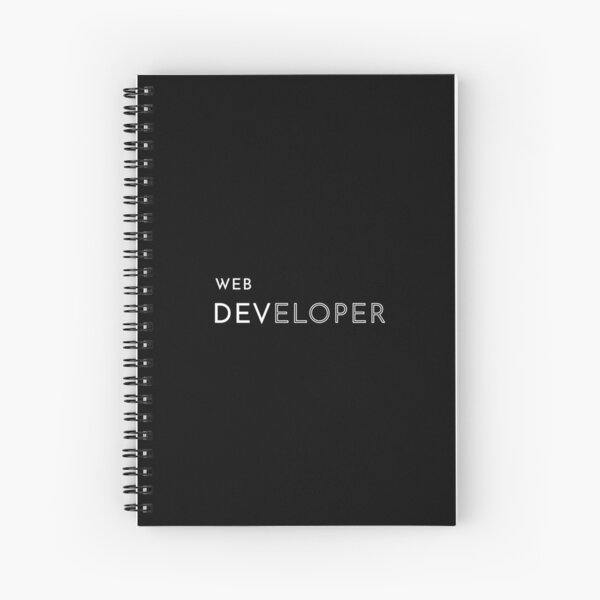 Web Developer Spiral Notebook